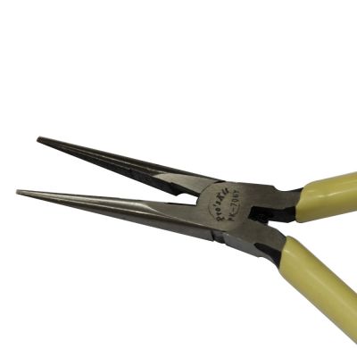 [二手]宝工Pro'sKit 1PK-706Y黄铸钢带牙强力尖嘴钳电子剪钳尖咀钳长嘴钳