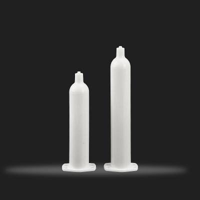 日式点胶针筒气动压胶容量30CC 50CC点胶设备点胶筒PP耐高温工业点胶针筒180℃_深微智控/SWSC