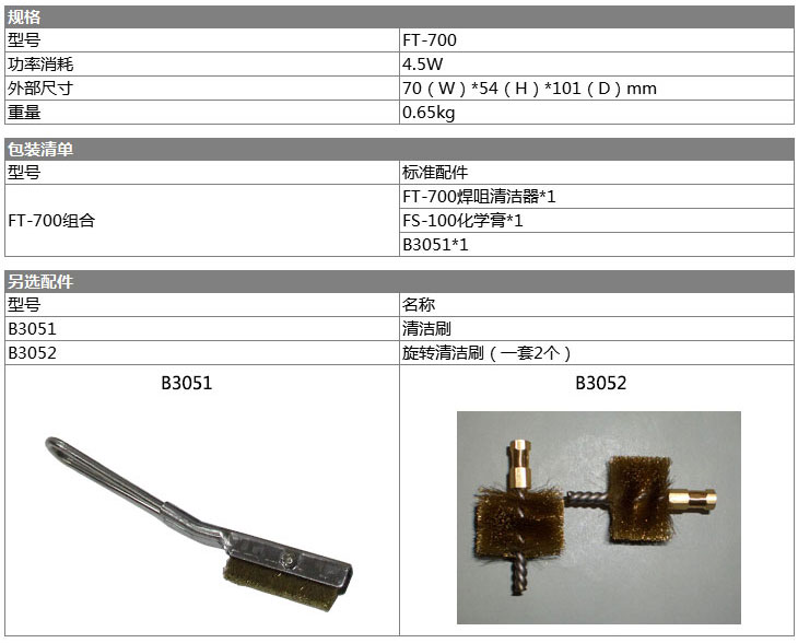 焊咀清洁器_FT700-07/220V/三芯中国插_白光/HAKKO></td> </tr> <tr> <td align=