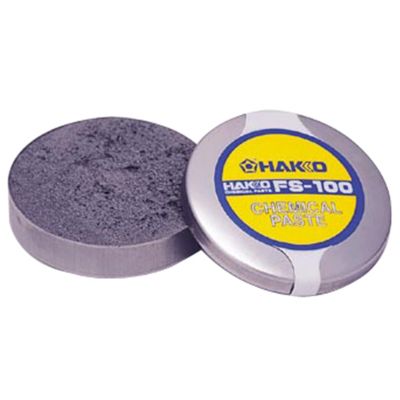 HAKKO FS-100烙铁头助焊膏 焊咀焊锡化学膏清洁保护烙铁头 FS-100化学膏白光助焊膏