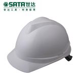 V顶ABS透气安全帽-白色_TF0202W_世达/SATA