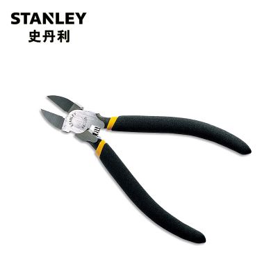 黑色双塑柄水口钳_5寸|6寸_史丹利/STANLEY_终生保用（刃口不在保用范围）