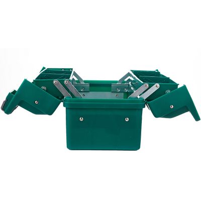 三翻斗塑料工具箱17“_95166_世达/SATA