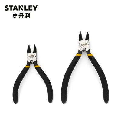 黑色双塑柄水口钳_5寸|6寸_史丹利/STANLEY_终生保用（刃口不在保用范围）