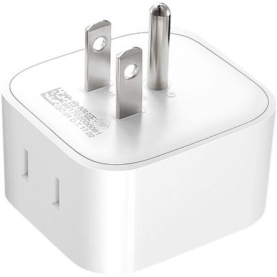 公牛插座_新GN-L01A(S)美标转换器(吸)一转二15A125V_公牛/BULL