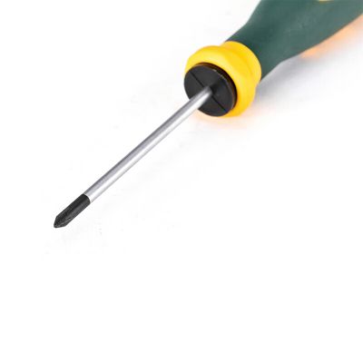 十字形专业级双色柄螺丝批#0 x 60mm_63601_世达/SATA