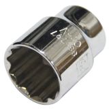 [二手]史丹利STANLEY12.5mm系列公制12角标准套筒86-541-1-22 9mm 86-547-1-22 15mm