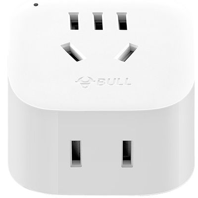 公牛插座_新GN-L01(S)国标转换器(吸)一转二10A250V_公牛/BULL