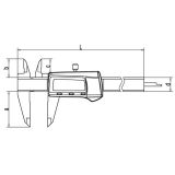 金属罩壳数显卡尺_广陆/guanglu