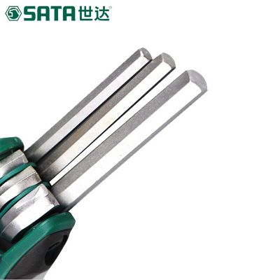 8件套折叠公制内六角1.5-8MM_09121_世达/SATA