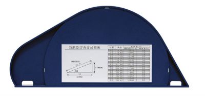 蓝色斜度规 指针式 建筑用倾斜度刻度_78551_亲和/SHINWA