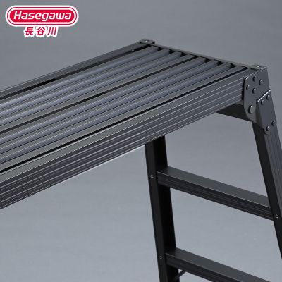 日本长谷川铝合金梯子平台梯折叠梯马凳多功能防滑安全梯DRX/DRXB