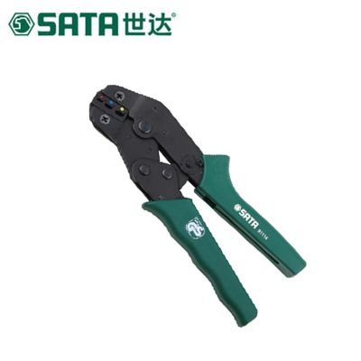 精密绝缘端子压接钳7.5“_91114_世达/SATA